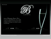 Tablet Screenshot of champagnejacquesbusin.com